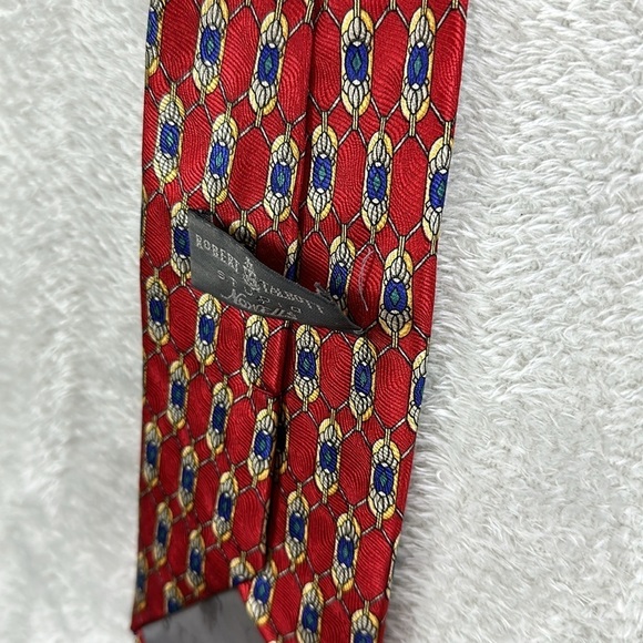 Robert Talbott Studio Hand Sewn Made In America Silk Tie 60.5” long - Picture 6 of 7